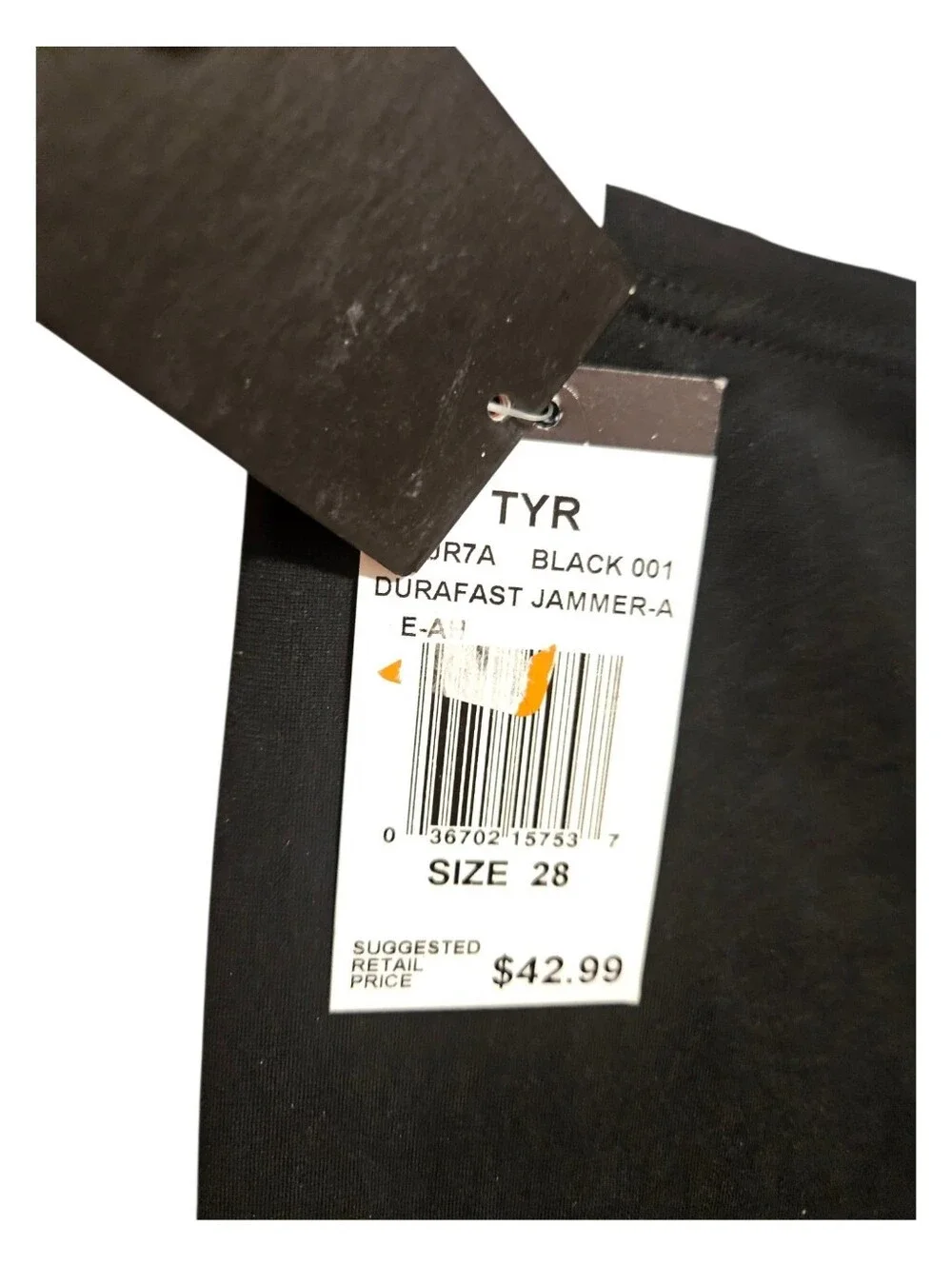 TYR Mens Durafast Jammer Short NWT